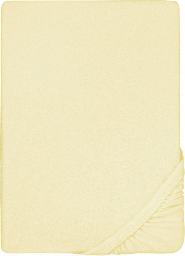 Biberna Spannbettlaken Premium Frottee-Stretch mit Rundumgummi, 80% Baumwolle, bügelfrei - Bild 1