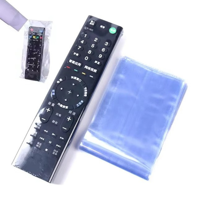 20 Stück VORTNGLE transparente Schrumpffolienbeutel als wasserdichte und staubdichte Schutzhülle für deine TV-Box-Fernbedienung - Bild 1