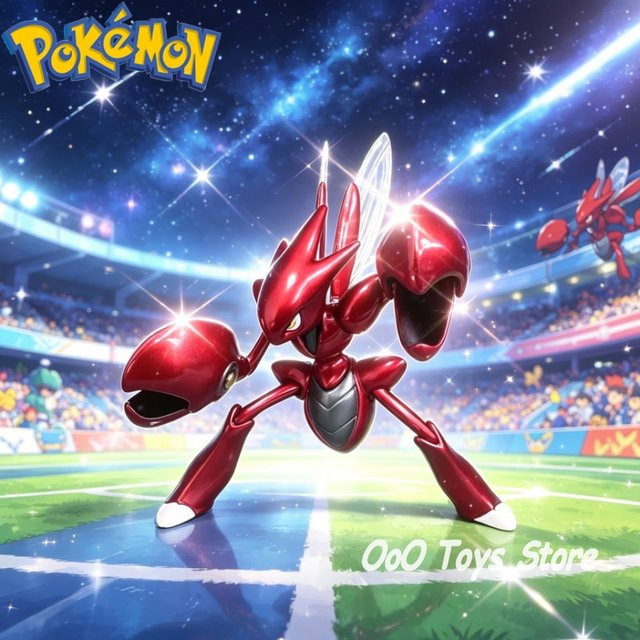 Bandai Pokémon Scizor, Actionfigur, 9cm - Bild 1