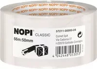 NOPI Packband Classic transparent Breite: 50 mm, Länge: 66 m - Bild 1