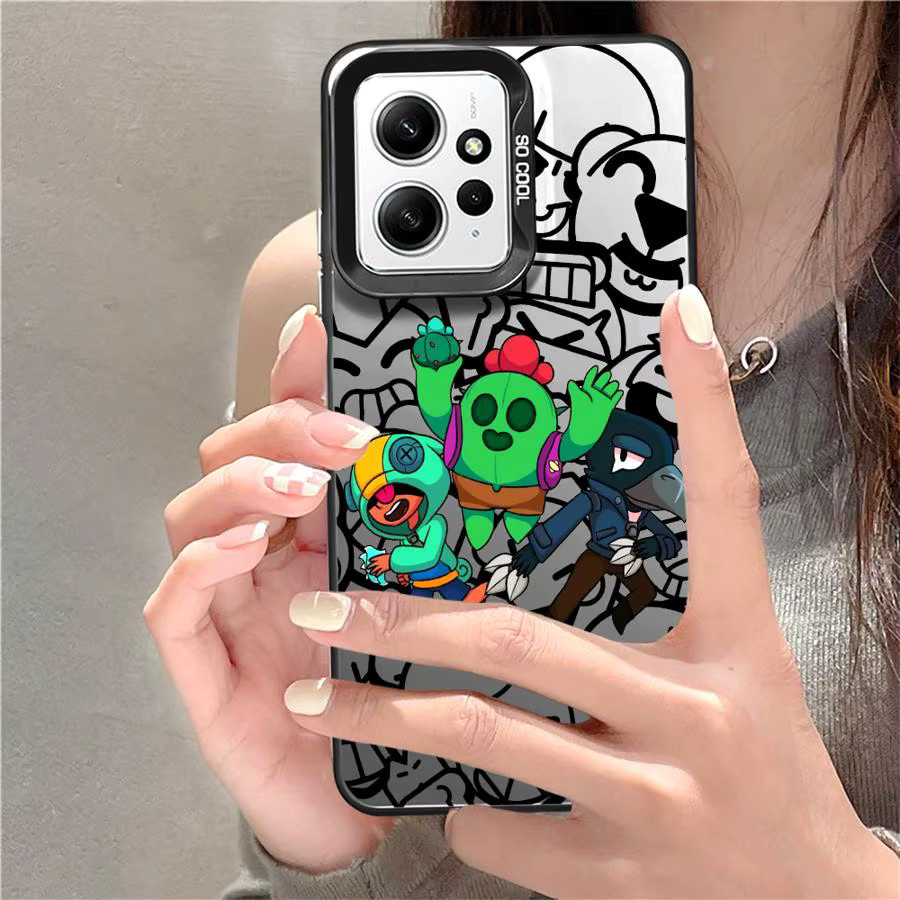 Soft Shell Handyhülle für Xiaomi Redmi Note Serie mit coolen Spiele-Sterne Motiven in Multicolour - Bild 2