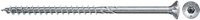 Fischer Power-Fast II Spanplattenschraube mit Senkkopf und Torx-Antrieb, verzinkter Stahl, Farbe Silber/Blau, Durchmesser: 6,0 mm, Länge: 100 mm - Bild 1