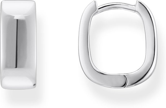 Thomas Sabo Creolen 925 Silber, eckig, Damen - Bild 1