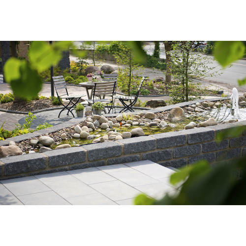 Mr. GARDENER Mauerstein Monza Grande aus Beton, beschichtet, schwarz, B/H/T: 42 x 21 x 12,5 cm - Bild 2