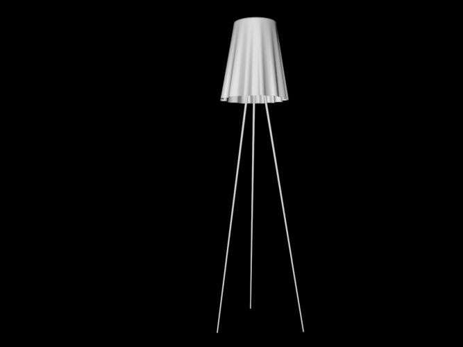 Flos Rosy Angelis Standleuchte in Weiß mit dimmbarer LED und E27 Fassung - Bild 3