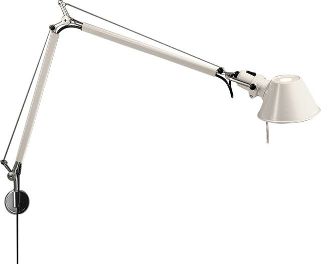 Artemide Tolomeo Parete Wandleuchte in Weiß aus Aluminium mit verstellbarem Design - Bild 1