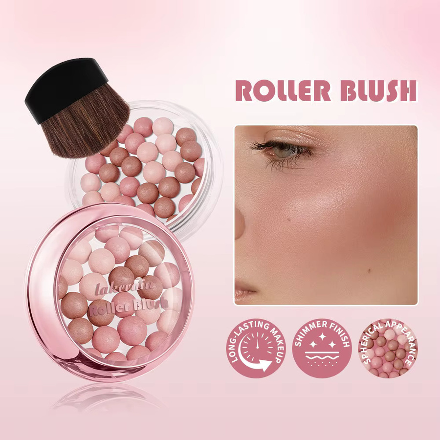 Lakerain Pink Pearl Blush, Rouge, Pink, schimmernd, Damen - Bild 3