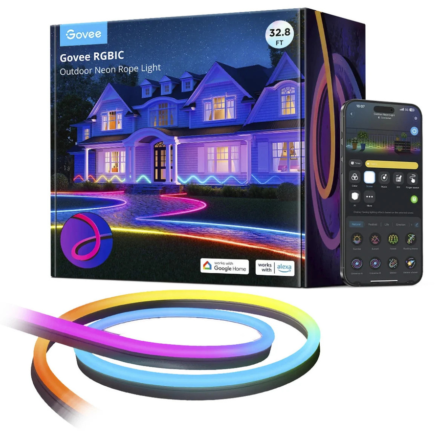 RGBIC Outdoor Neon Strip Lights LED-Streifen - Bild 1