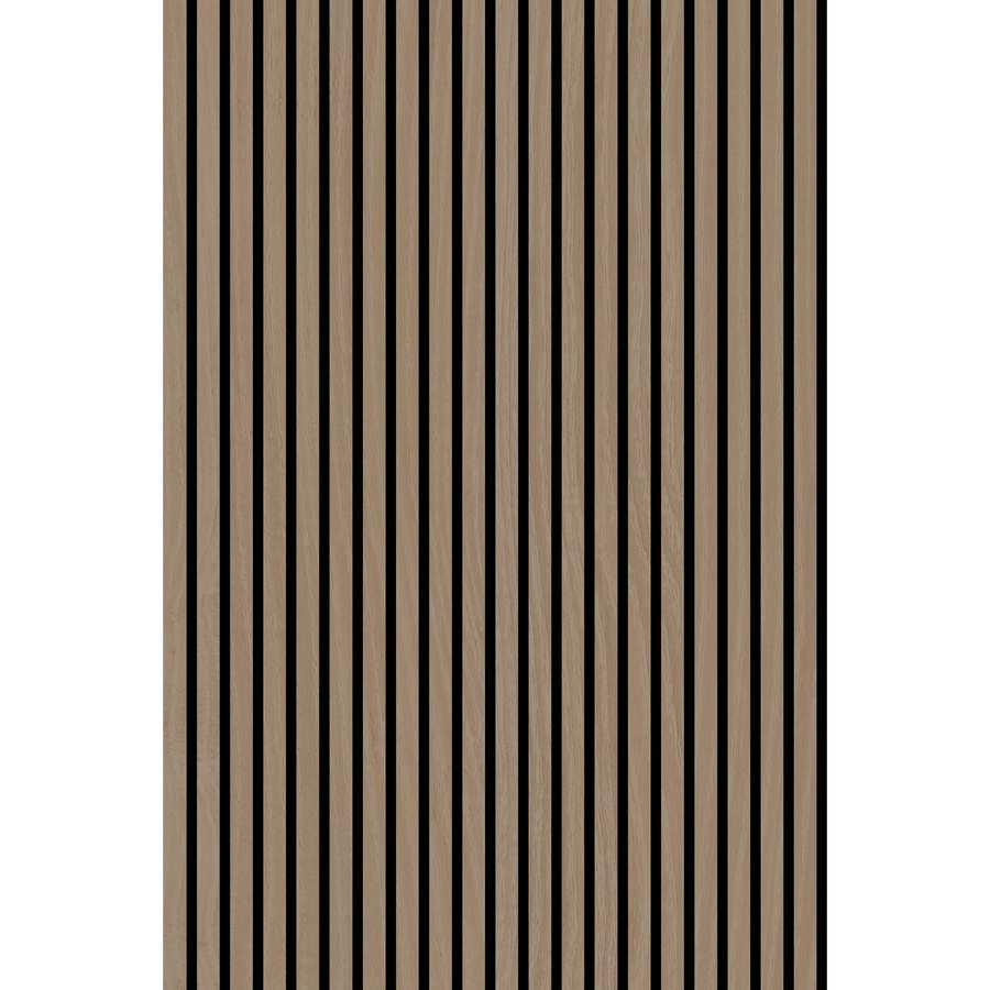Jangal Wandpaneel aus MDF mit Solid Walnut Furnier in Braun, B: 120,6 cm, H: 80 cm, T: 2,2 cm - Bild 2