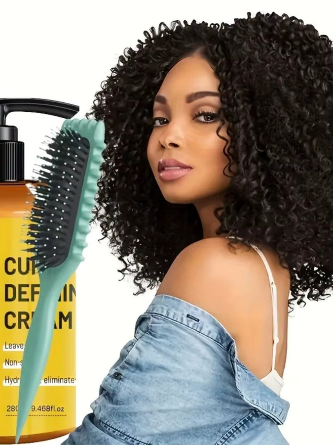 Locken-Styling-Creme für lockiges Haar, Unisex - Bild 6