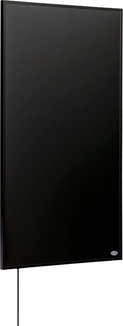 Könighaus Infrarotheizung Black Edition 800 W Schwarz Kabelausgang Hoch Links - Bild 1