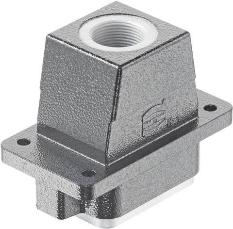 HARTING Wanddurchführungsgehäuse 19 39 006 1111 19390061111 in Grau - Bild 1