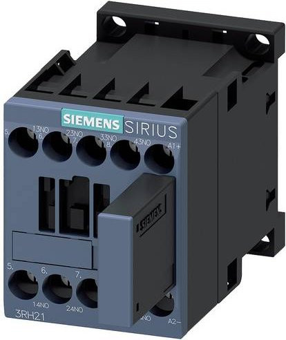 Siemens Koppelhilfsschütz 3RH2140-1WB40 in Grau - Bild 1