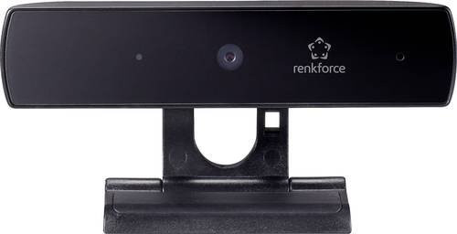 Renkforce Full HD Webcam Schwarz mit USB-Anschluss - Bild 1