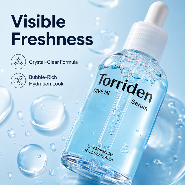Torriden DIVE-IN Hyaluronsäure-Serum, 50 ml, Unisex - Bild 1