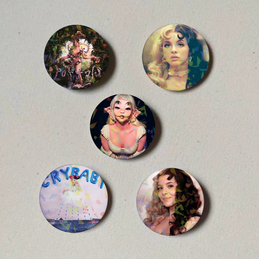 Brosche Melanie Martinez Laser Button Pins - Bild 2
