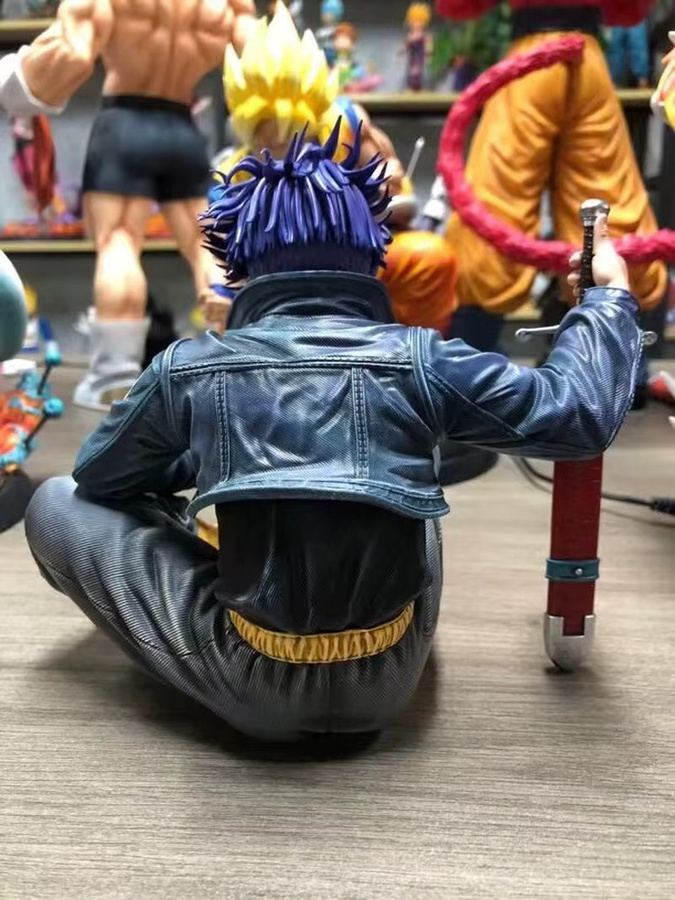 Bandai Dragon Ball Z Super Saiyajin Trunks Actionfigur mit Schwert - Bild 4