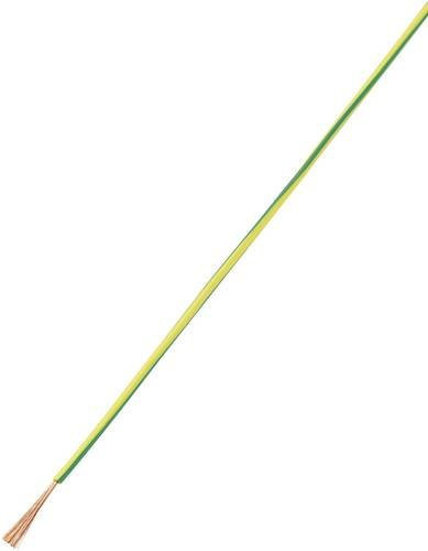 TRU Components Litze LiY 1 x 0,14mm² in Grün und Gelb, 100m - Bild 1