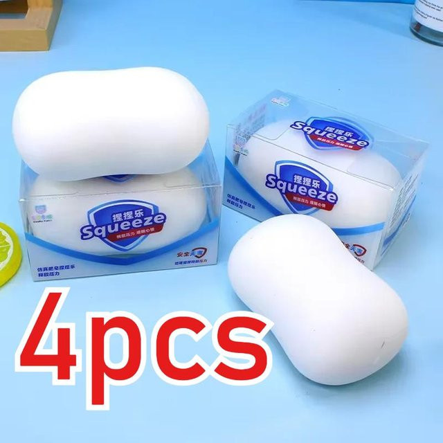 A Family Of Home Textiles ASMR Knuspriger Seifenball Squishy Stressball, Fidget Spielzeug - Bild 1