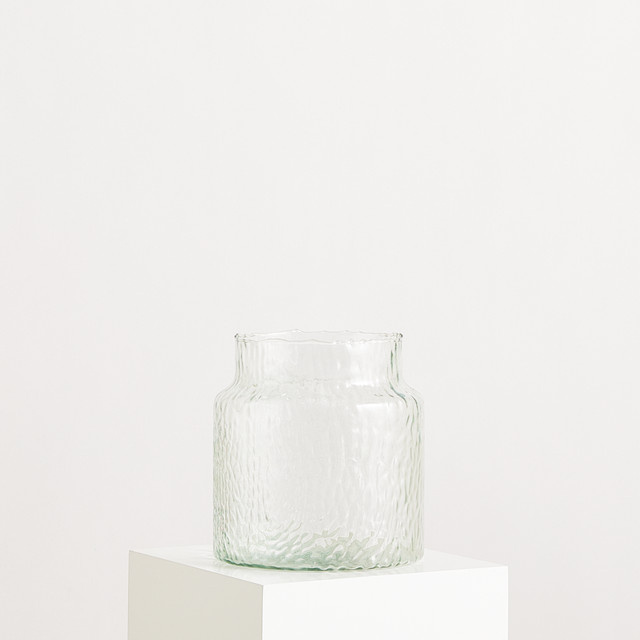 BLUME2000 Lieblingsvase M aus Glas in Transparent, Höhe: 19 cm, Breite: 20 cm, Tiefe: 19 cm - Bild 1