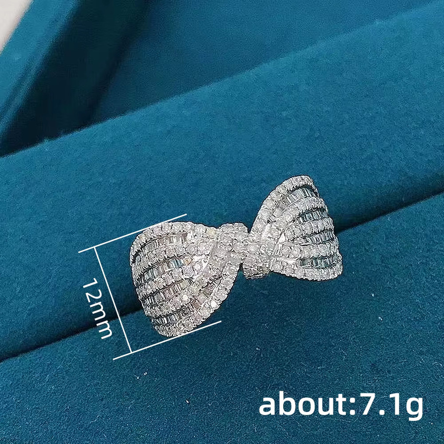Huitan Ring, Silber, Zirkonia, Damen - Bild 2