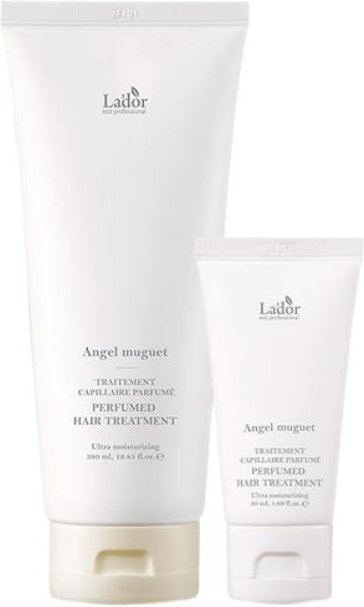 Lador Angel Muguet Haarbehandlung Special Set, 380 ml + 50 ml, mit Proteinen - Bild 1