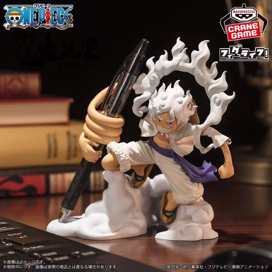 BANPRESTO One Piece Fig Life Gear 5 Monkey D. Luffy Figur, Anime Modell - Bild 3