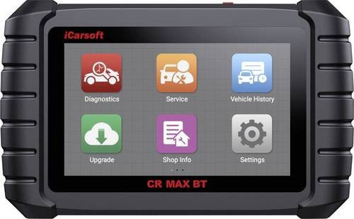 Icarsoft CR MAX BT OBD II Diagnosetool mit Bluetooth und Wi-Fi in Schwarz - Bild 1