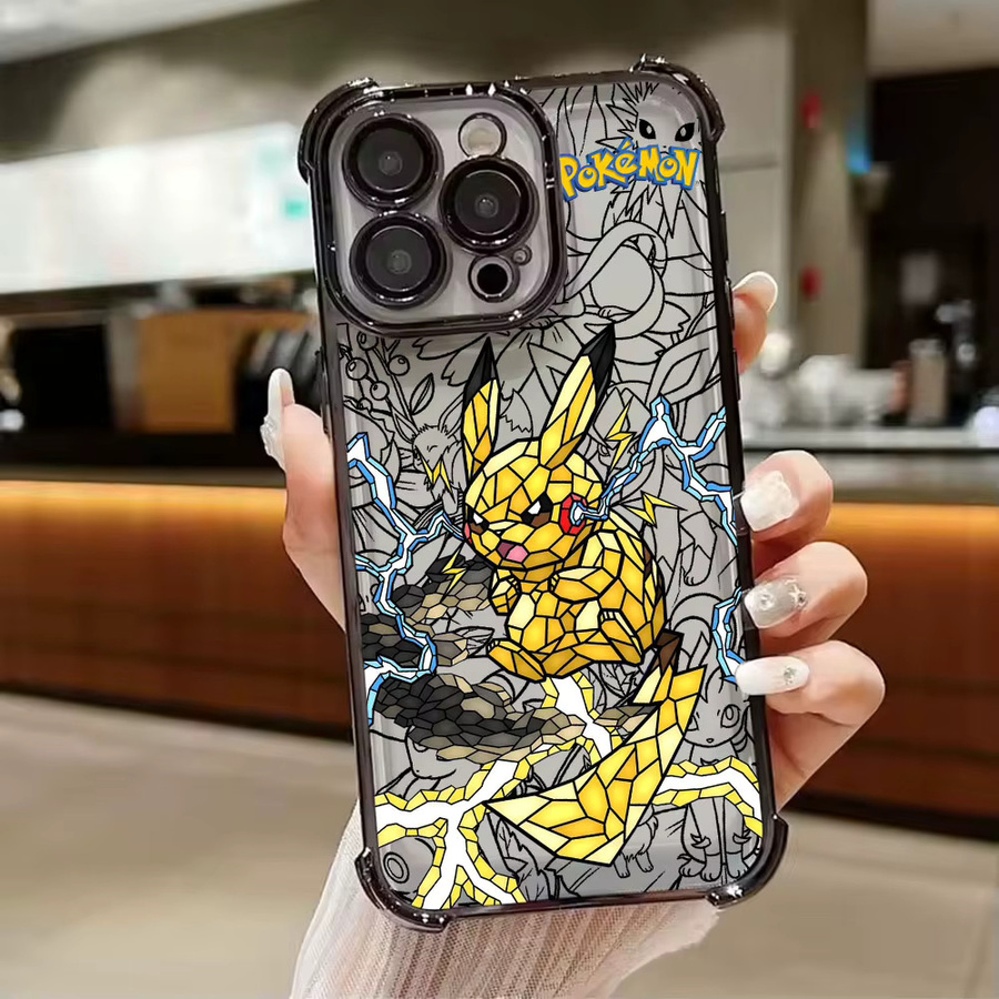 Handyhülle mit Pikachu, Gengar und Pokémon Design für Xiaomi 17T Pro, 15T, 14T, 13, 15, F8 Ultra, Poco X7, F7, X3, X6, F5, M7, M8 Pro Max 5G in Multicolour - Bild 2