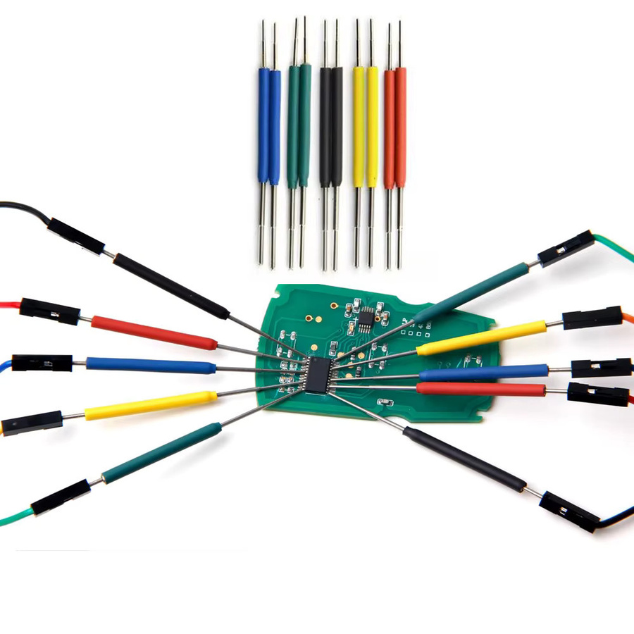 DykbRadio 10er Set Universal IC Test Clip Adapter für SOP SOIC TSOP MSOP SSOP SOP8 SMD in Multicolor - Bild 2