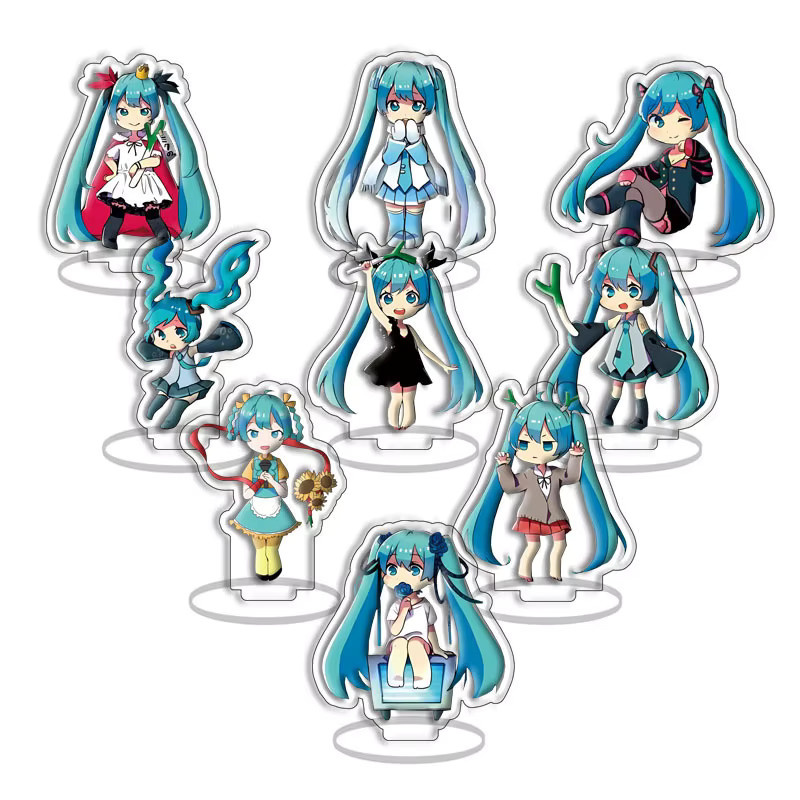 Hot Toys Hatsune Miku Prinzessin, Acryl-Standfigur, 9-teiliges Set - Bild 2