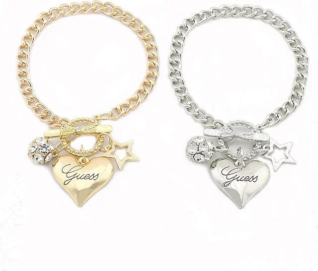 SUMENG Armband, Herz Charms, Zirkonia, Damen - Bild 1