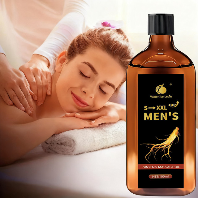 Water Ice Levin Ginseng-Massageöl mit Sheabutter, Herren - Bild 1
