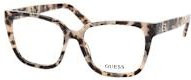 Guess GU 50354 Korrektionsbrille, Cat Eye, Vollrand, Kunststoff, braun, Damen - Bild 1