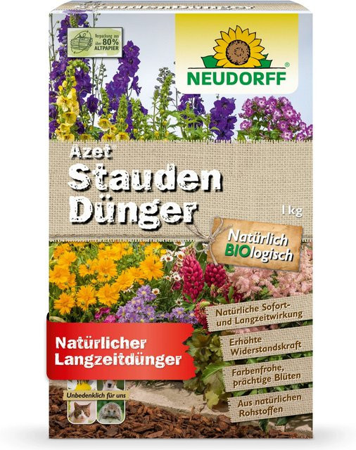 Neudorff Azet Stauden-Dünger Slow-Release mit 1 kg Füllmenge - Bild 1