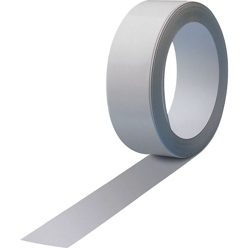 MAUL Ferroband Magnetband aus Stahl, Farbe: Weiß, Breite: 35 mm, Länge: 25 m - Bild 2
