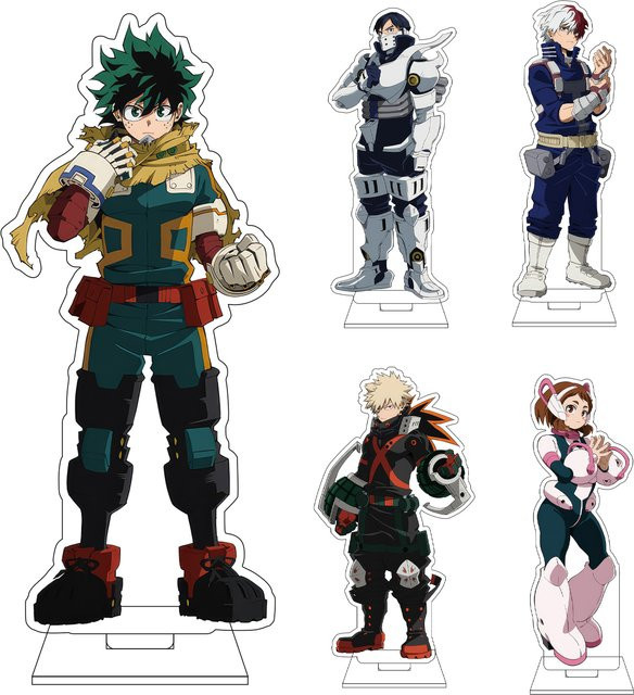 Bandai My Hero Academia Cosplay Acryl-Figur Ständer, 16cm - Bild 1