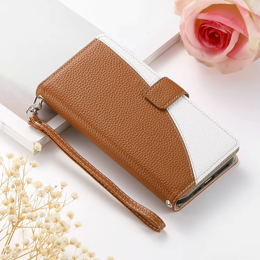Leder Umhängetasche für Samsung Galaxy A-Serie als Kartenetui und Brieftasche in Rot - Bild 2