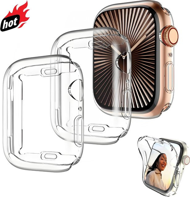 RWBANDS Displayschutzfolie für Apple Watch, Weiß, Unisex - Bild 1
