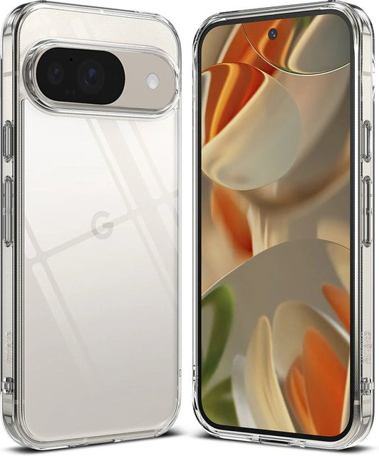 Ringke Fusion Schutzhülle für Google Pixel 9 und Google Pixel 9 Pro, Transparent - Bild 1