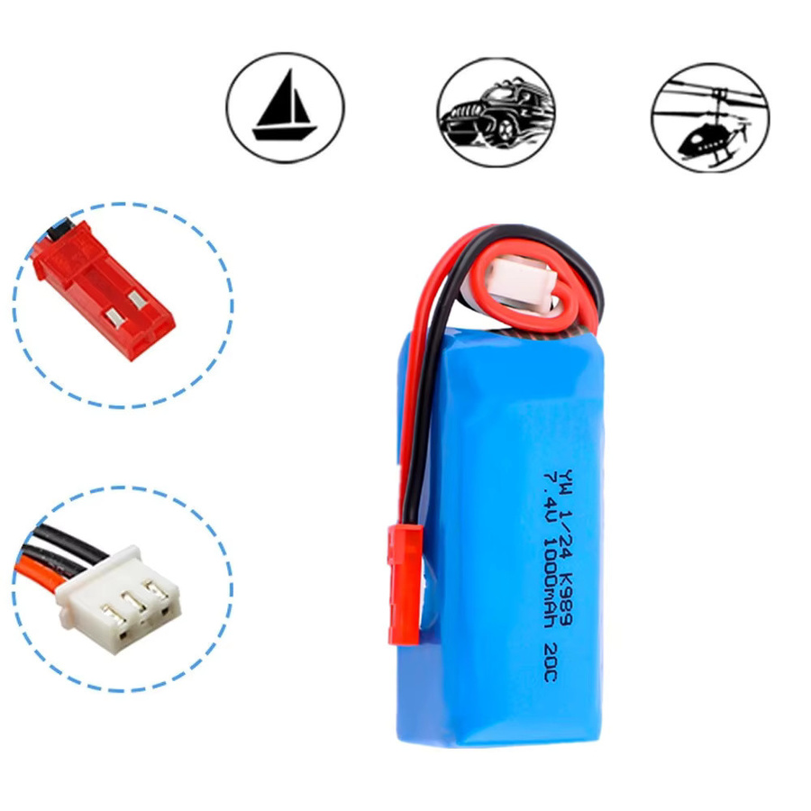 WLtoys Lipo-Akku mit JST-Stecker, Ersatzteile - Bild 2