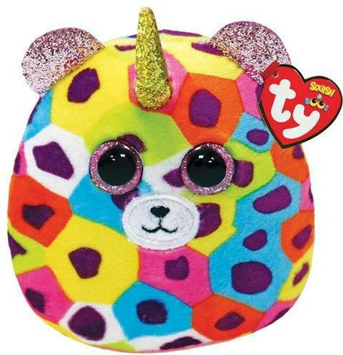 Ty Squish-A-Boo Giselle Leopard, Kuscheltier, 10cm, ab 3 Jahren - Bild 1