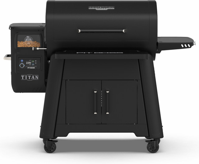 Pelletgrill COMPETITION 1600 TITAN Pelletsmoker mit digitaler Temperatursteuerung und 180 kg Pellettank - Bild 1