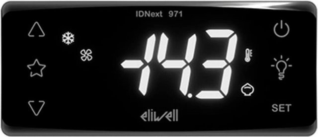 Digitalregler Eliwell IDNext 971 GER P NTC in Schwarz aus Kunststoff - Bild 1