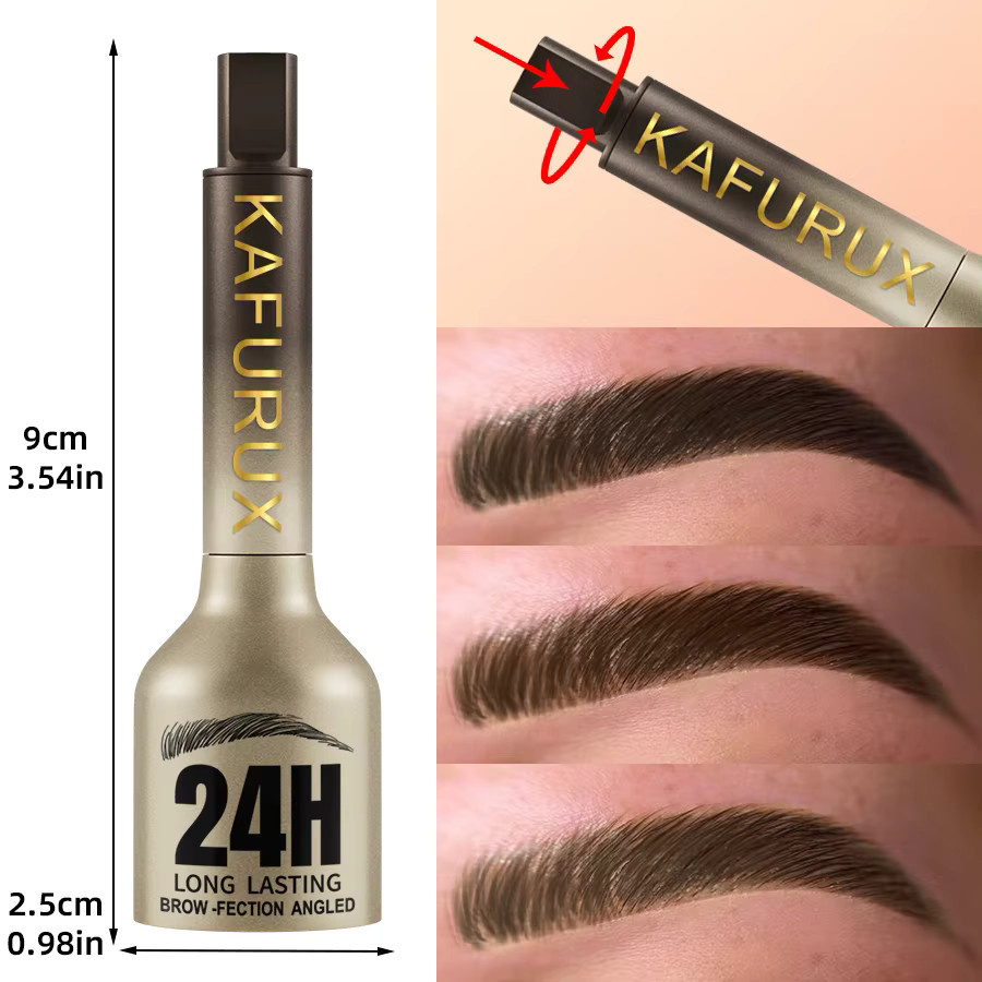 KAFURUX Augenbrauenstift, Braun, Unisex - Bild 3