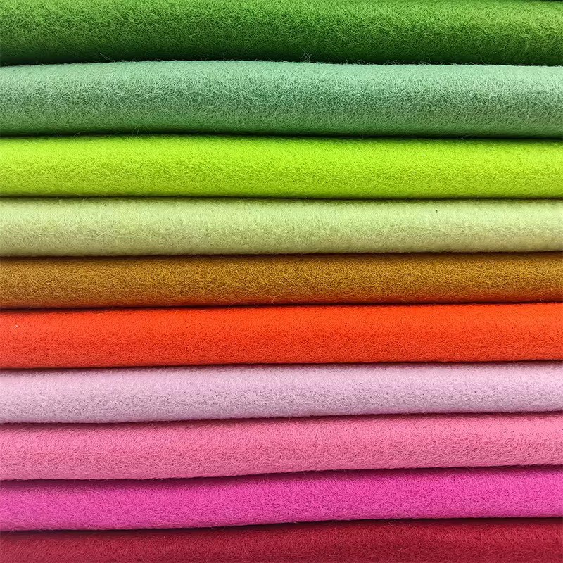 10 Stück weiche Filzstoffplatten in Multicolour für Patchwork und Heimwerkerarbeiten, B: 91,0 cm, H: 20,0 cm, Tiefe: 0,14 cm - Bild 3