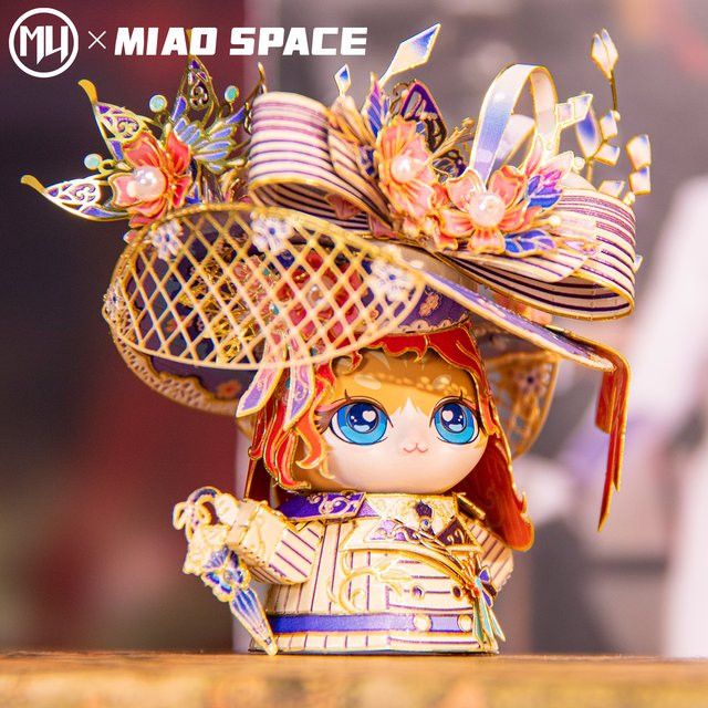 MU Ruth Cat 3D-Metallpuzzle Multicolor DIY-Puzzlespielzeug zur Desktop-Dekoration - Bild 1