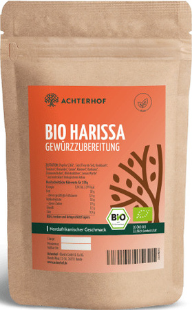 Achterhof Harissa Gewürzzubereitung Bio scharf 100 g