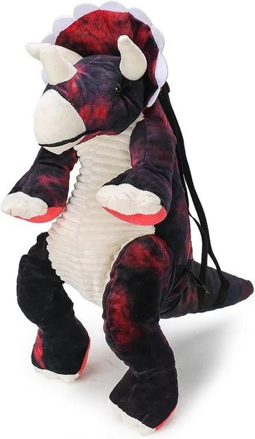 Yiran Health & Beauty Dinosaurier Rucksack Plüschtier, 40cm, Bunt - Bild 1