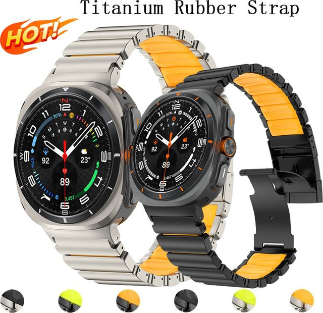OAKCHARM Uhrenarmband Titan, Silikon, Unisex - Bild 1